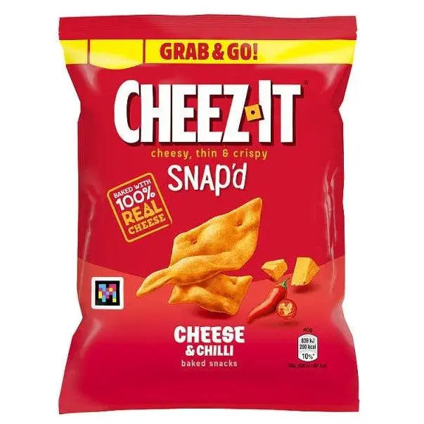 Cheez-It Snap'd Sajtos & Chili Grab & Go! 40g - OhMyCandyBox