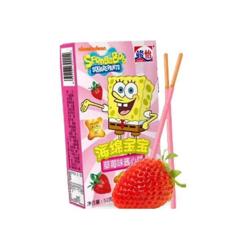 Junyi Eper SpongyaBob Kockásnadrág 48g - OhMyCandyBox