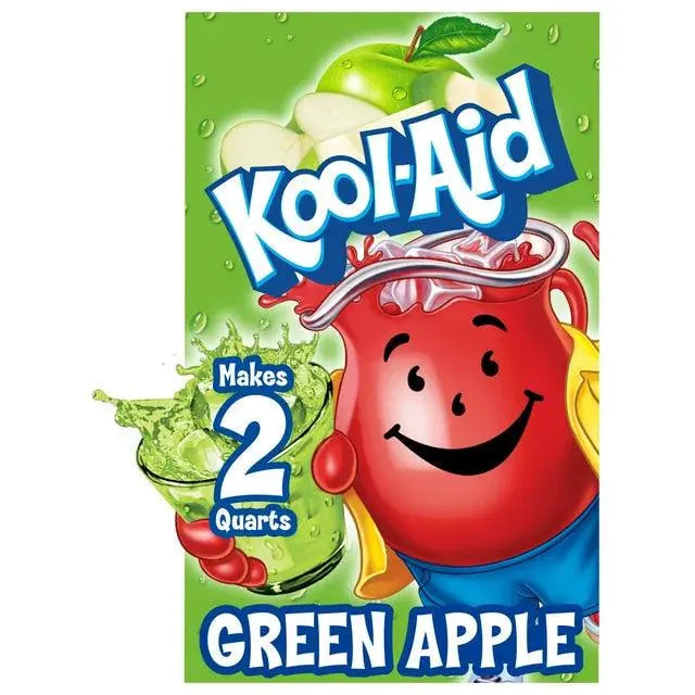 Kool Aid Zöld Alma 6g - Amerikai édességek - OhMyCandyBox Magyarország