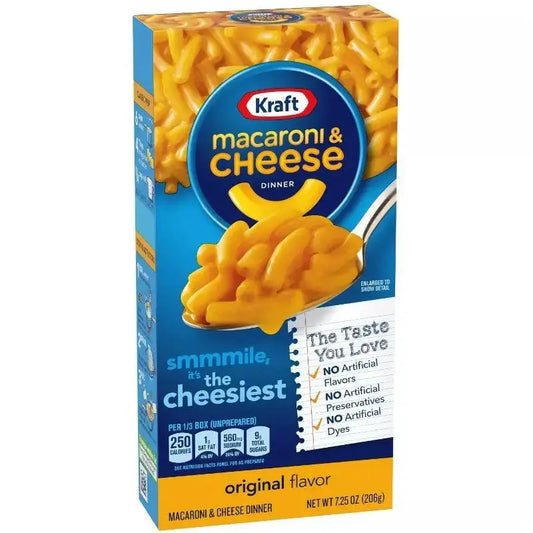 Kraft Macaroni and Cheese 206g - Amerikai édességek - OhMyCandyBox Magyarország