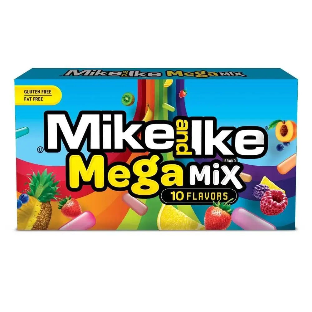 Mike and Ike Mega Mix 141g - Amerikai édességek - OhMyCandyBox Magyarország