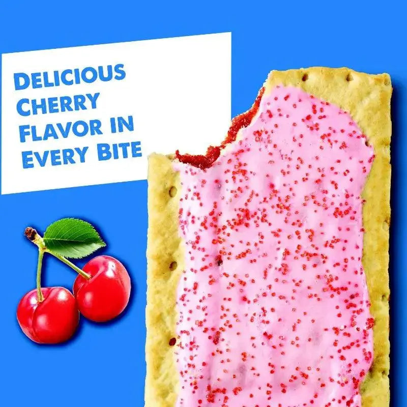 Pop-Tarts Frosted Cherry 384g - Amerikai édességek - OhMyCandyBox Magyarország