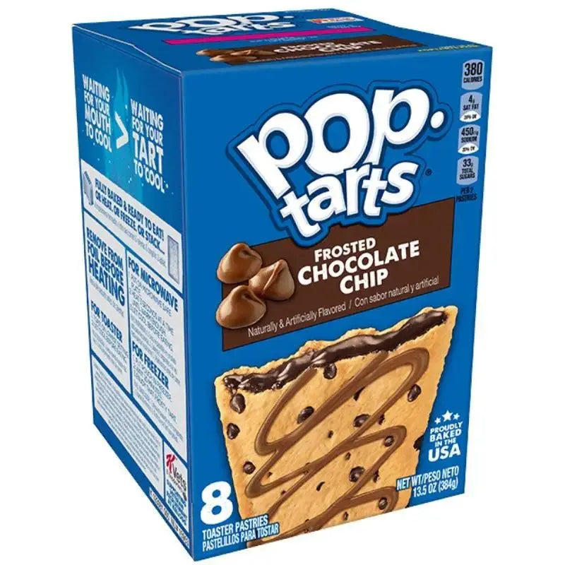 Pop-Tarts Frosted Chocolate Chip 384g - Amerikai édességek - OhMyCandyBox Magyarország