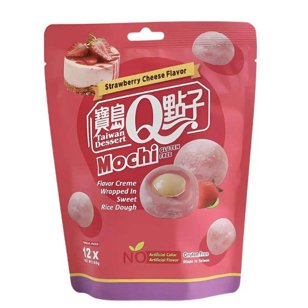 Q Brand Mochi Epres Sajt 180g - OhMyCandyBox