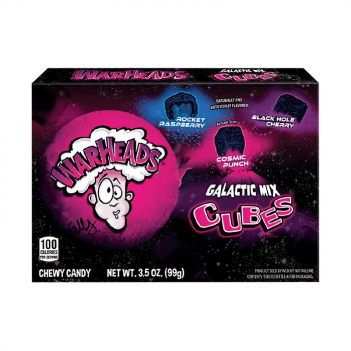 Warheads Galaktikus Kockák 99g - OhMyCandyBox