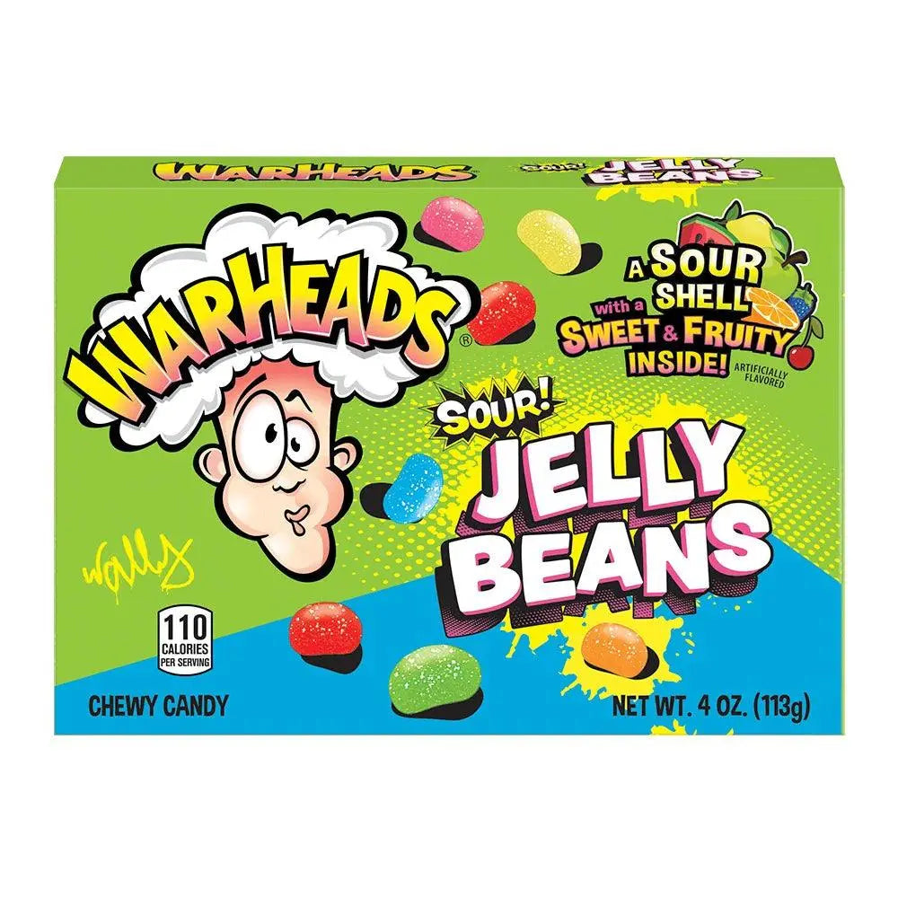 Warheads savanyú zselés bab 113g - OhMyCandyBox