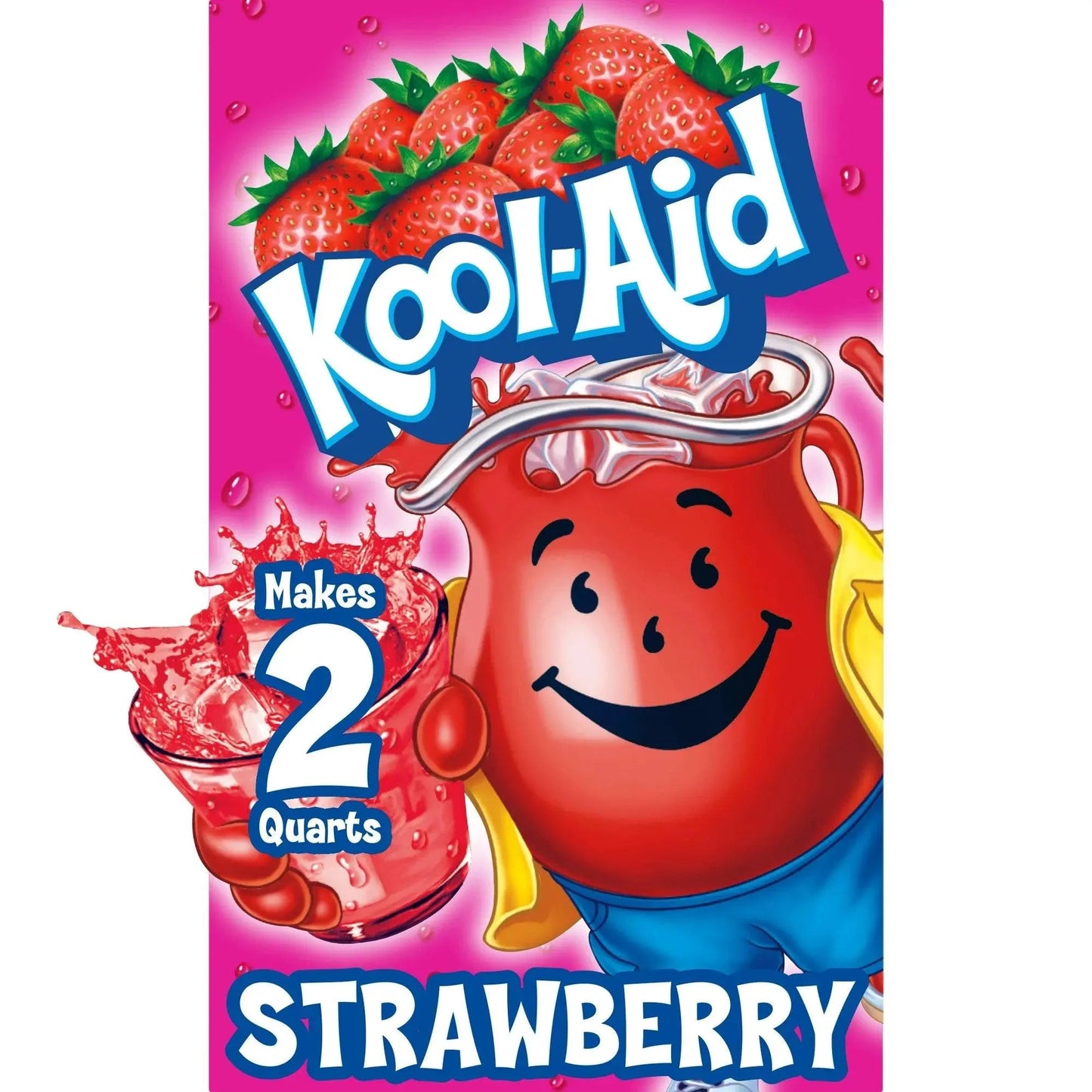 Kool Aid Eper 3.9g - Amerikai édességek - OhMyCandyBox Horvátország