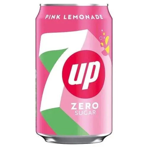 7Up Pink Lemonade Zero 330ml - OhMyCandyBox