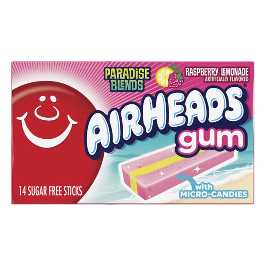 Airheads Gum Raspberry Lemonade 34g - Amerikai édességek - OhMyCandyBox Magyarország