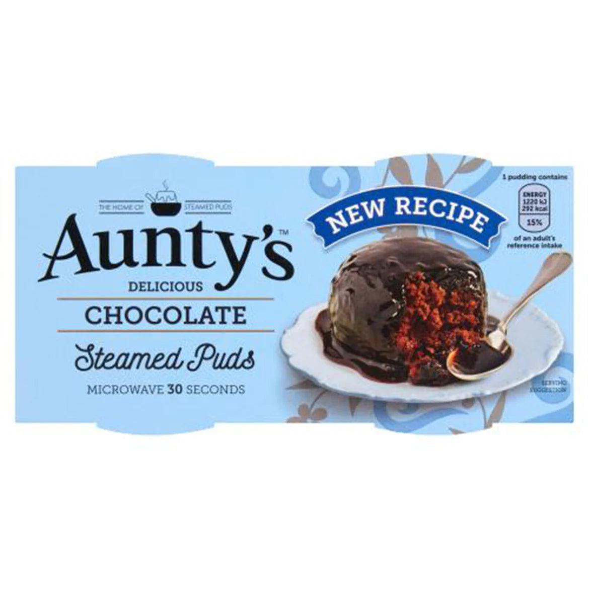 Aunty's Finom Párolt Puding Csokoládé 190g - OhMyCandyBox