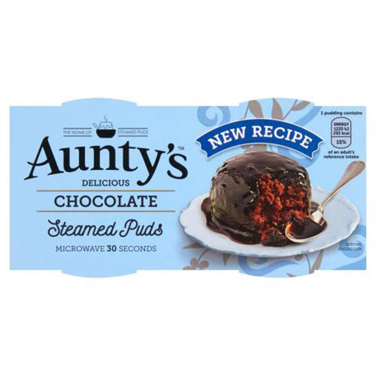 Aunty's Finom Párolt Puding Csokoládé 190g - OhMyCandyBox