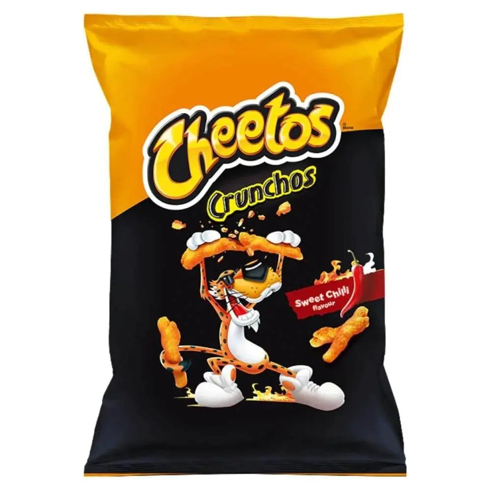 Cheetos Crunchos Édes Chili 95g - Amerikai édességek - OhMyCandyBox Magyarország