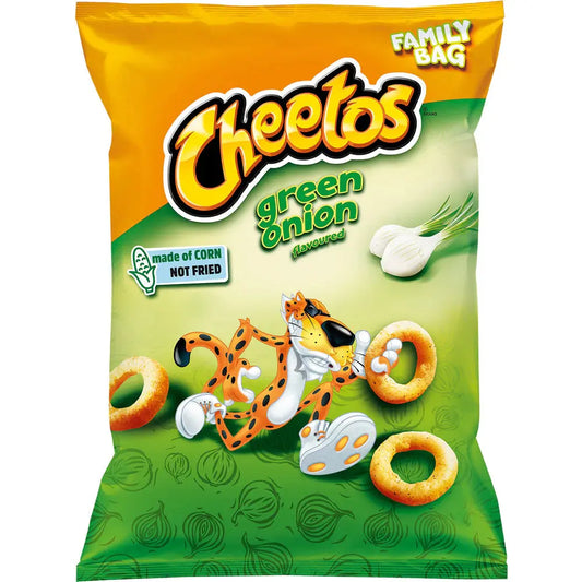 Cheetos Zöld Hagyma 130g - Amerikai édességek - OhMyCandyBox Magyarország
