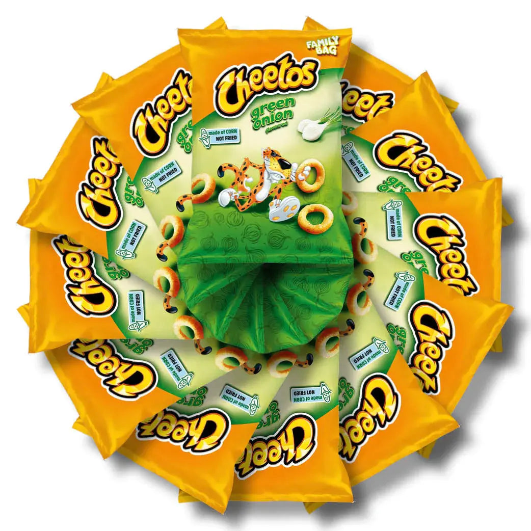 Cheetos Zöld Hagyma 130g - Amerikai édességek - OhMyCandyBox Magyarország