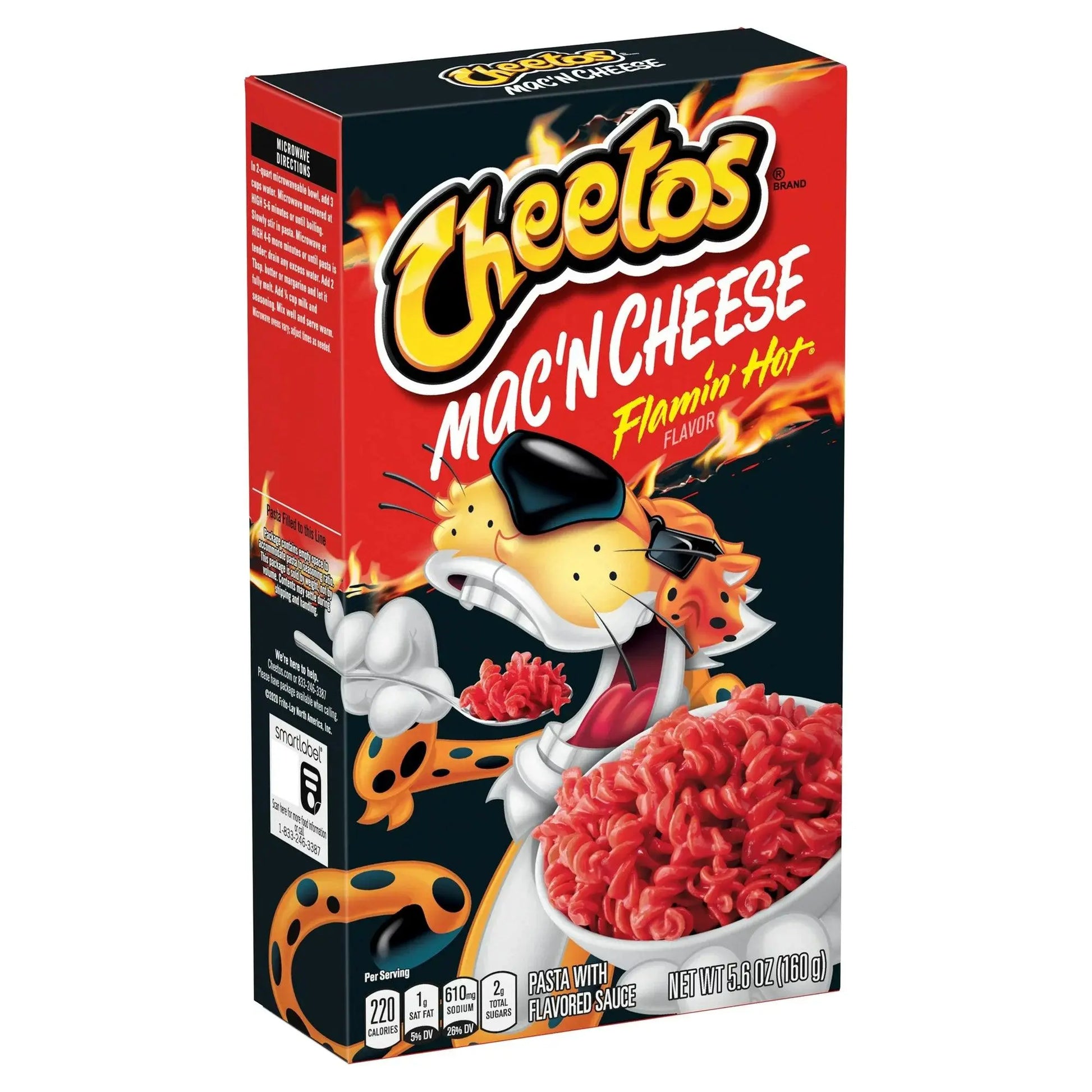 Cheetos Mac’n Cheese Flamin’ Hot 160g - Amerikai édességek - OhMyCandyBox Magyarország