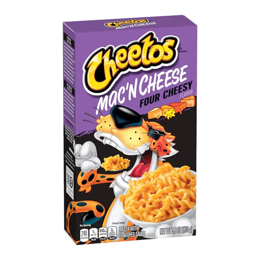 Cheetos Mac’n Cheese Four Cheesy 170g - Amerikai édességek - OhMyCandyBox Magyarország