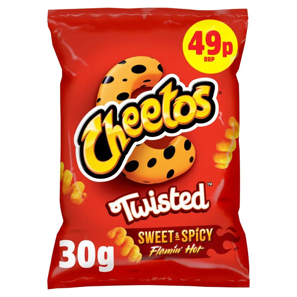 Cheetos Csavaros Flamin' Hot 30g - OhMyCandyBox