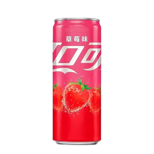 Coca Cola Strawberry 330ml OhMyCandyBox