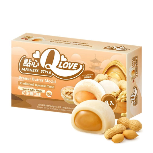 QLove Peanut Butter Mini Mochi 80g