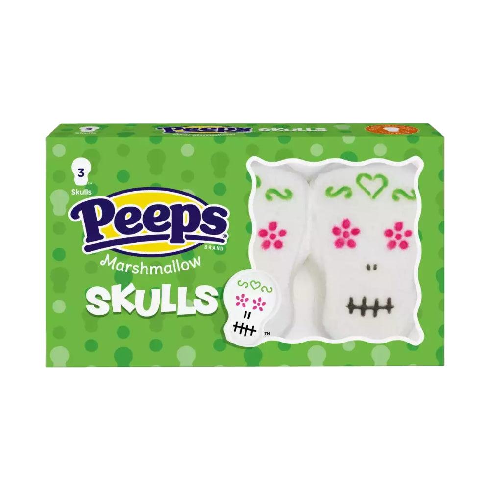 Peeps Habcsók Koponyák (3db) 43g - OhMyCandyBox