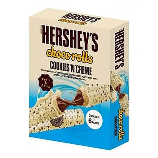 Hershey's Choco-Rolls Cookies 'N' Creme 108g - Amerikai édességek - OhMyCandyBox Magyarország
