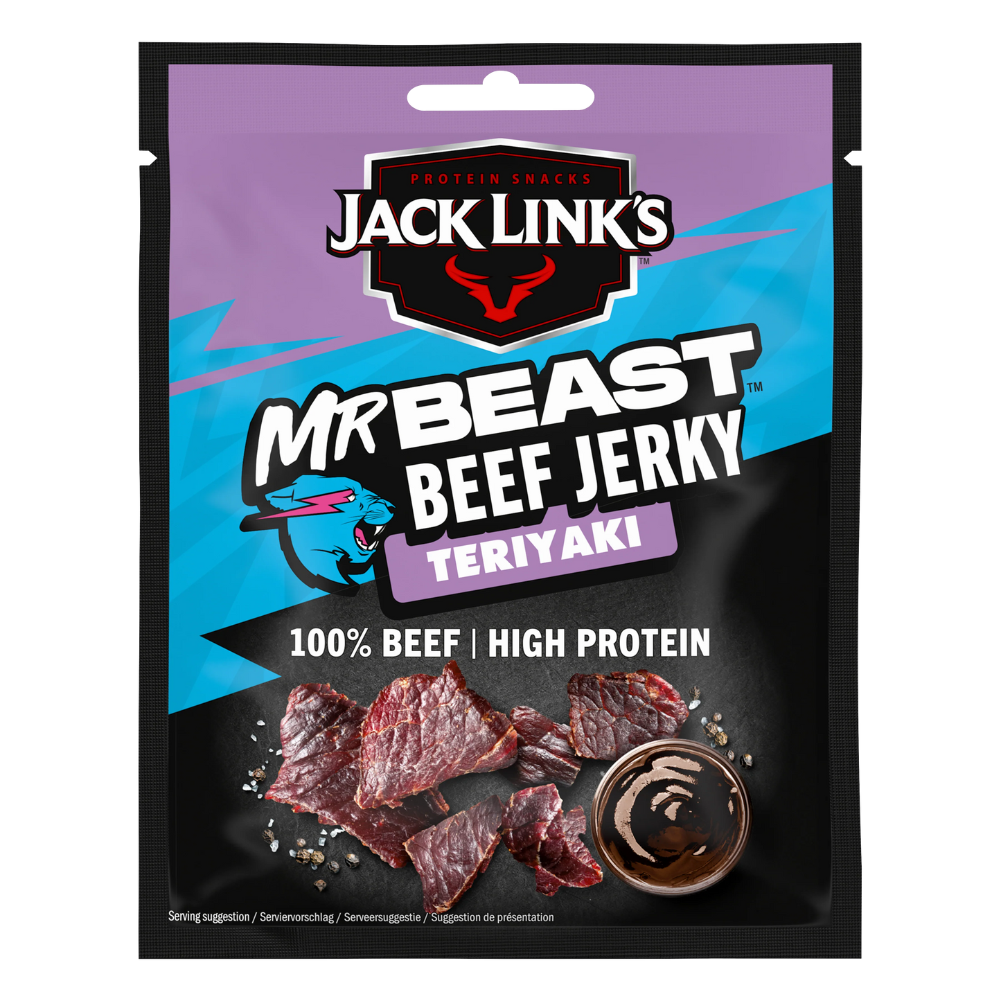 Jack Link’s MrBeast Beef Jerky Teriyaki 40g