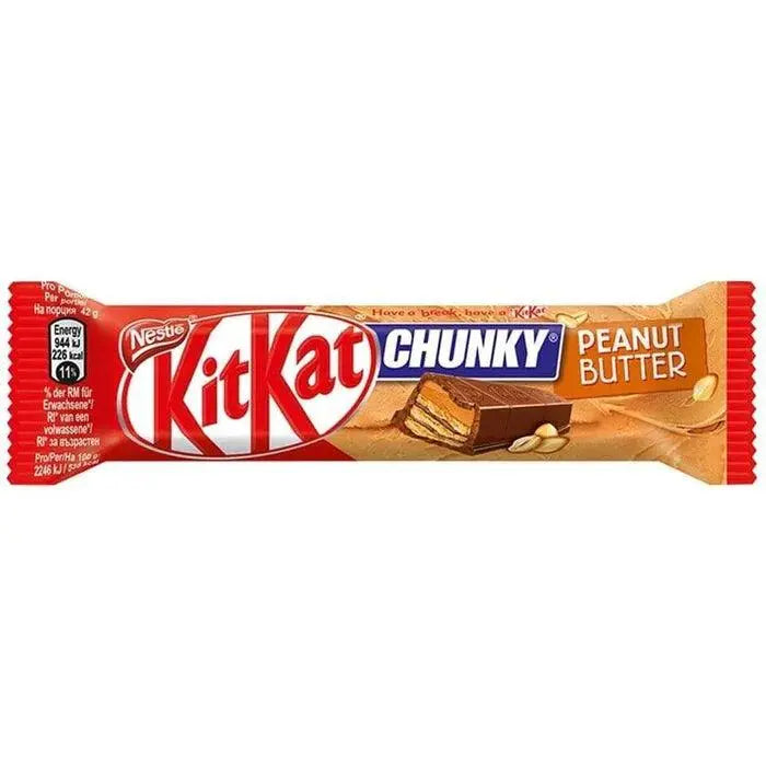 Kit Kat Chunky Peanut Butter 42g - Amerikai édességek - OhMyCandyBox Magyarország