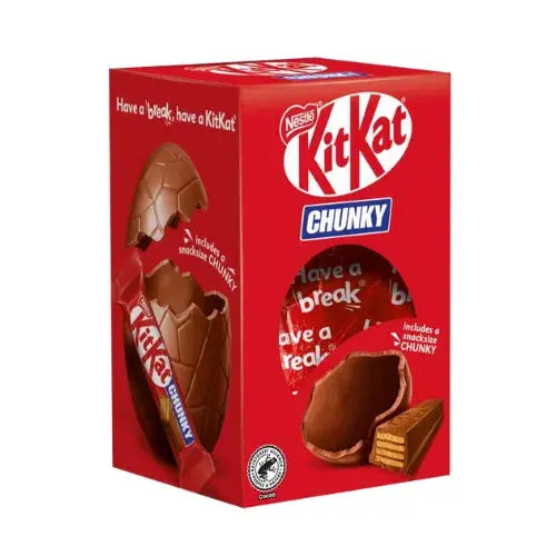 Kit Kat Chunky Shell Egg 110g - OhMyCandyBox