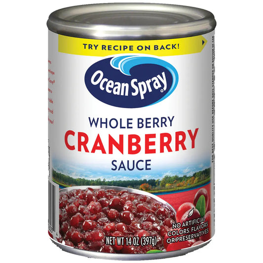 Ocean Spray Cranberry Sauce Whole Berry 397g OhMyCandyBox