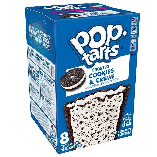 Pop-Tarts Frosted Cookies & Creme 384g - Amerikai édességek - OhMyCandyBox Magyarország