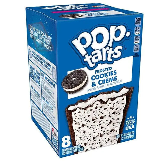 Pop-Tarts Frosted Cookies & Creme 384g - Amerikai édességek - OhMyCandyBox Magyarország