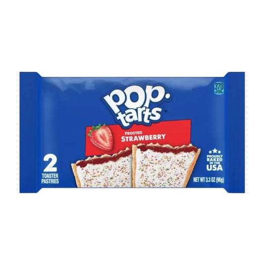 Pop-Tarts Frosted Strawberry 96g - Amerikai édességek - OhMyCandyBox Magyarország