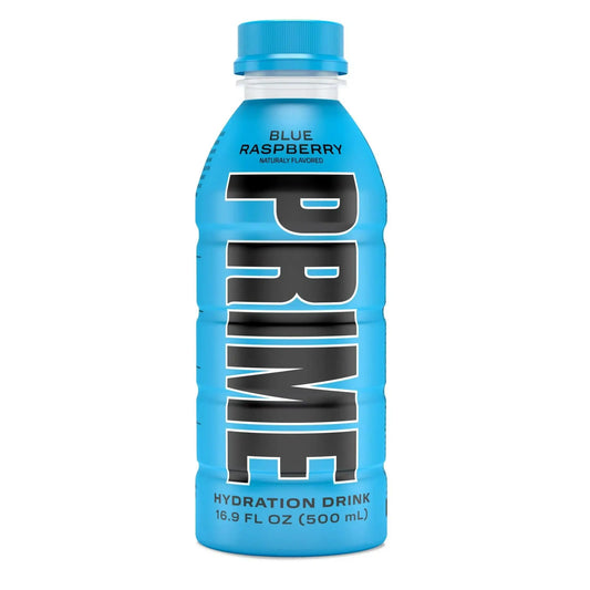 Prime Blue Raspberry 500ml - Amerikai édességek - OhMyCandyBox Magyarország