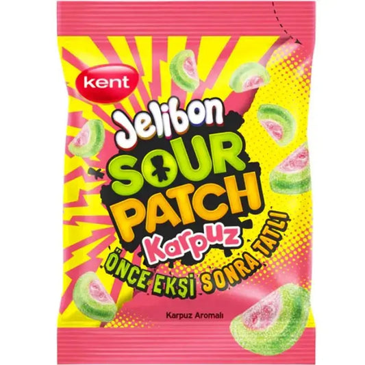 Sour Patch Kids Jelibon Watermelon 160g - Amerikai édességek - OhMyCandyBox Magyarország
