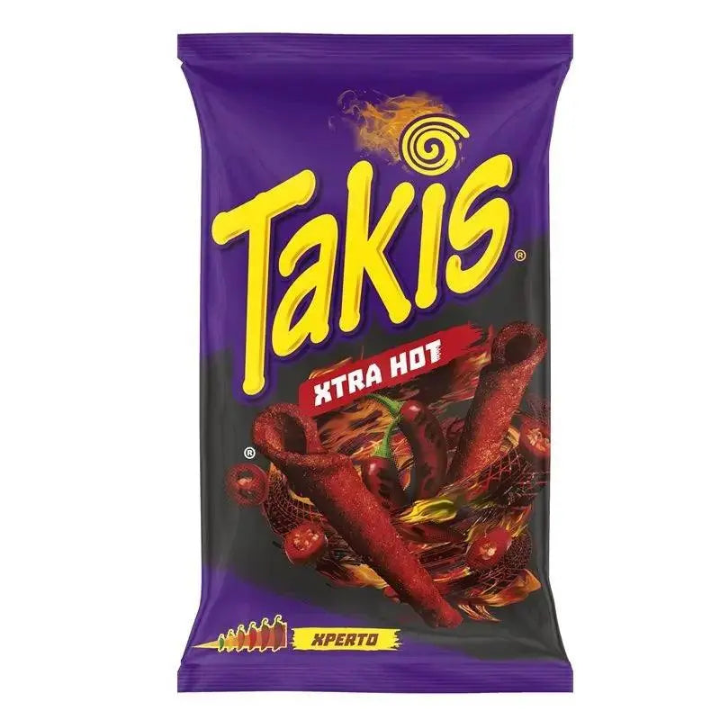 Takis Xtra Hot 90g - Amerikai édességek - OhMyCandyBox Magyarország