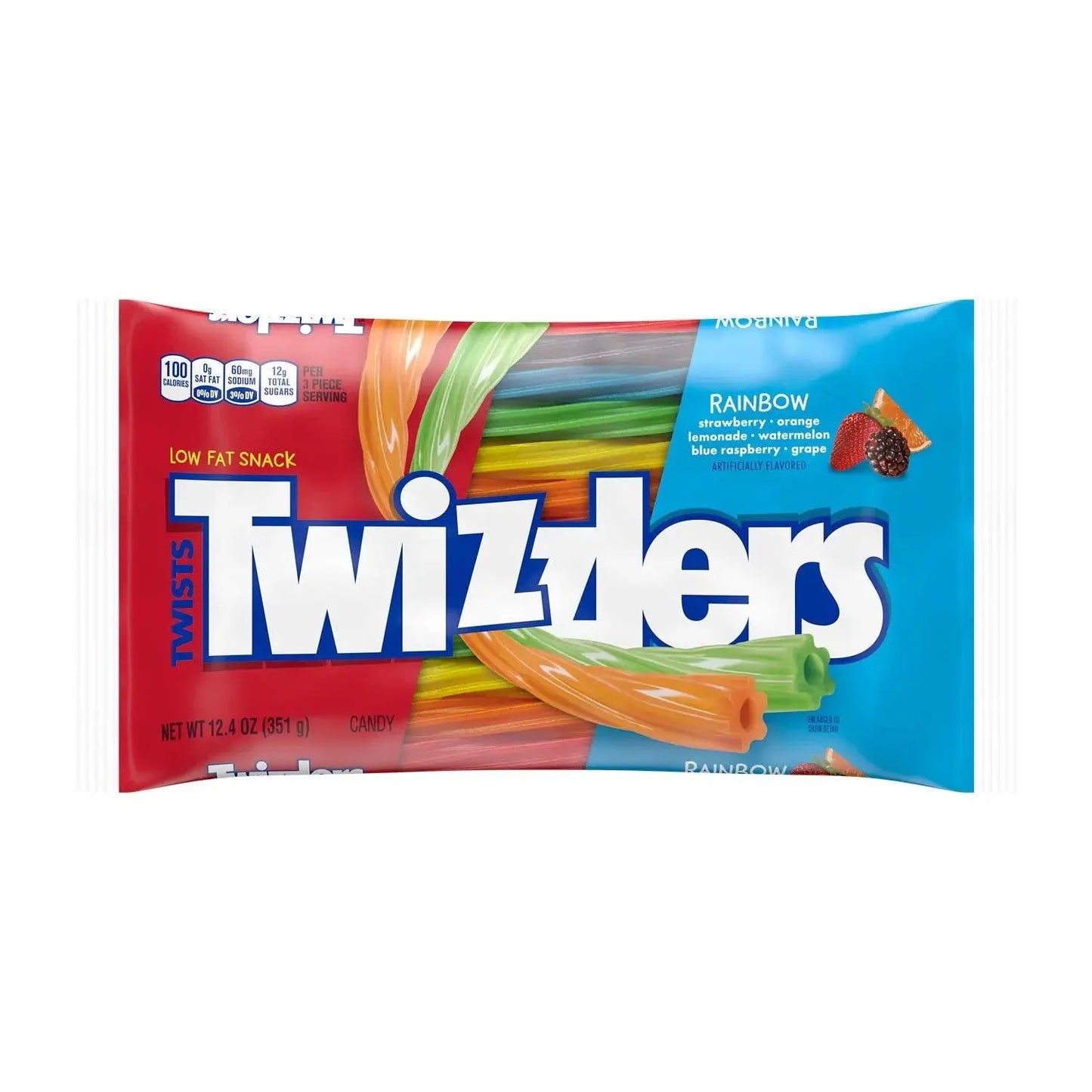 Twizzlers Szivárvány Csavarok 351g - Amerikai édességek - OhMyCandyBox Magyarország