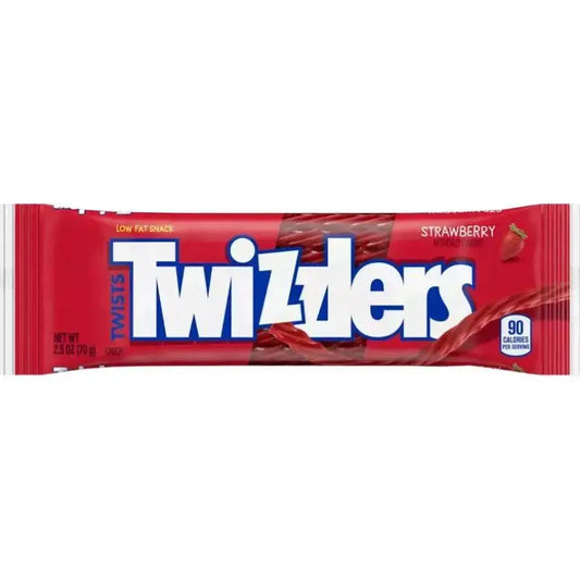 Twizzlers Strawberry Twists 70g - Amerikai édességek - OhMyCandyBox Magyarország
