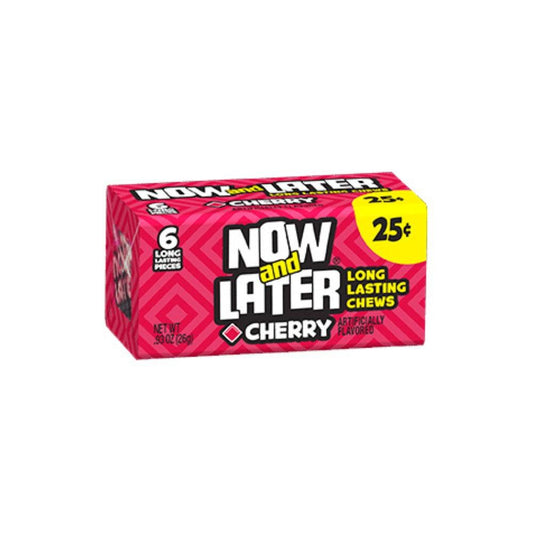 Now & Later Cseresznye 26g - OhMyCandyBox