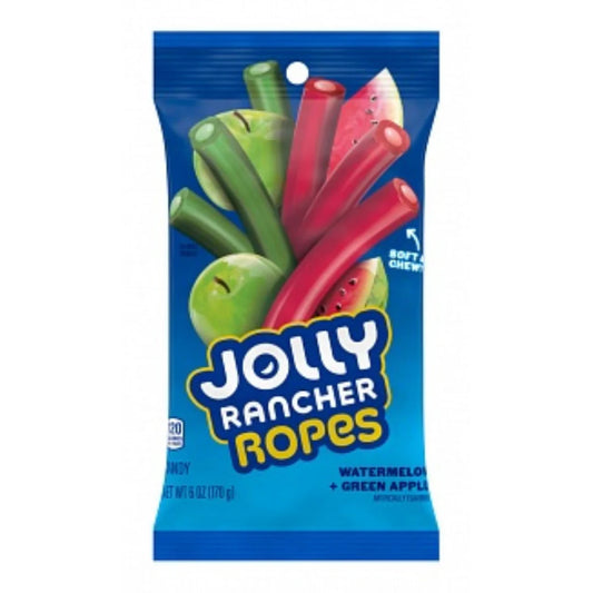 Vrećica Jolly Rancher užadnih bombona: lubenica i zelena jabuka, 170 g
