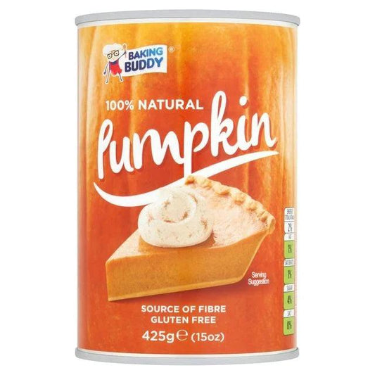 Baking Buddy 100% természetes tök püré konzerv 425g - OhMyCandyBox