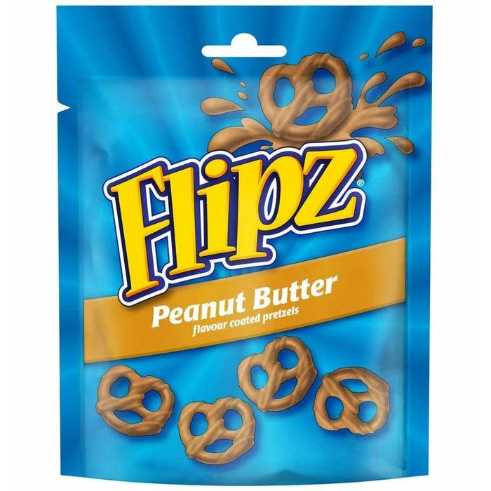 Flipz Sós Ropik Mogyoróvajjal 90g - OhMyCandyBox
