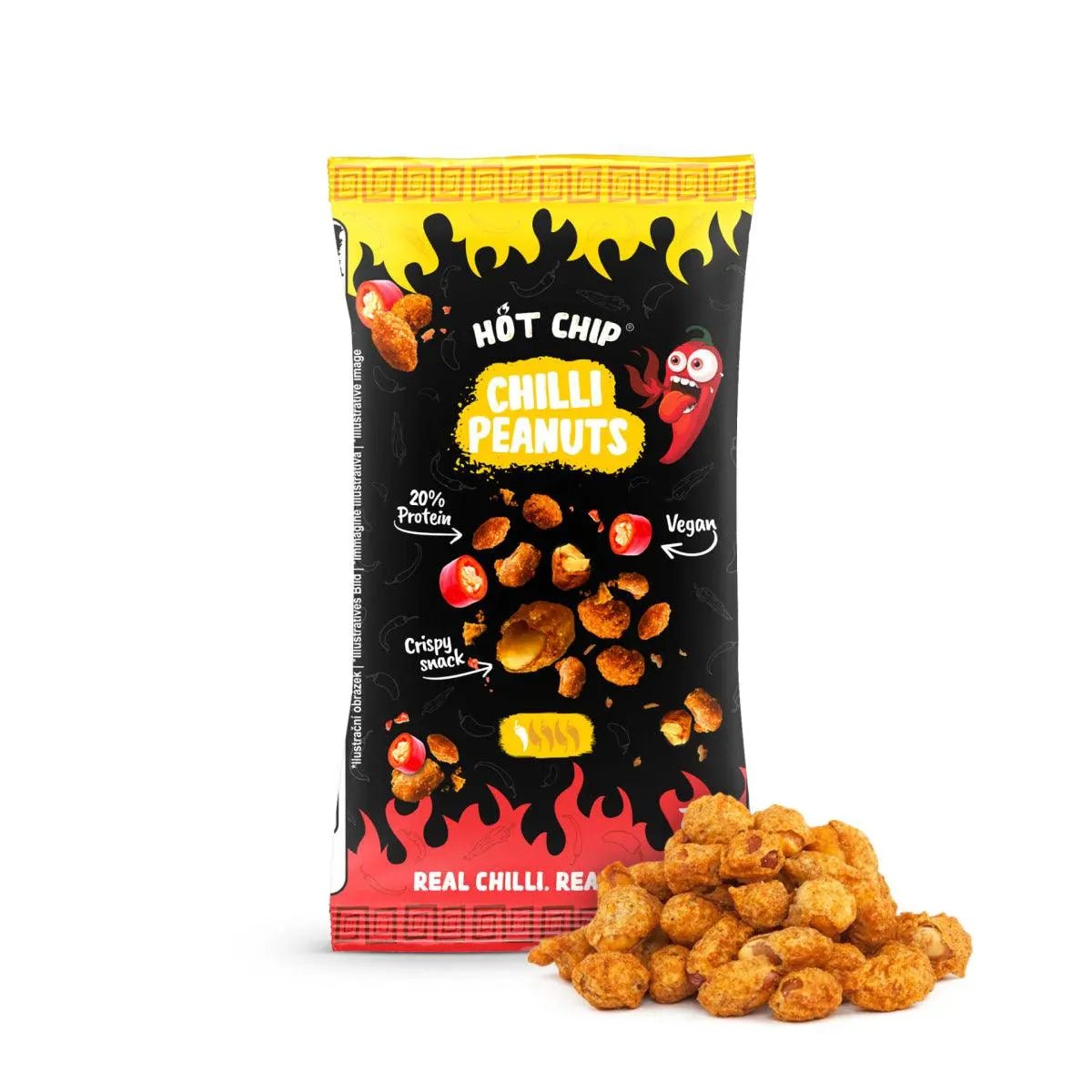 Hot Chip Chili Mogyoró 70g - OhMyCandyBox