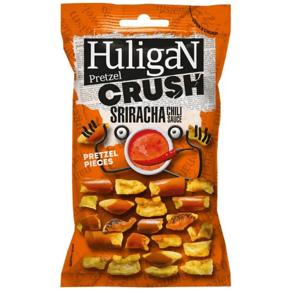 HuligaN Pretzel Crush Sriracha Chilli Szósz 65g - OhMyCandyBox