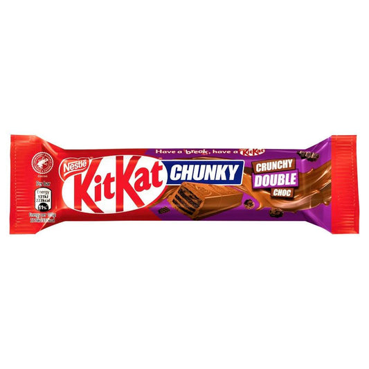 Kit Kat Chunky Ropogós Dupla Csokoládé 42g - OhMyCandyBox