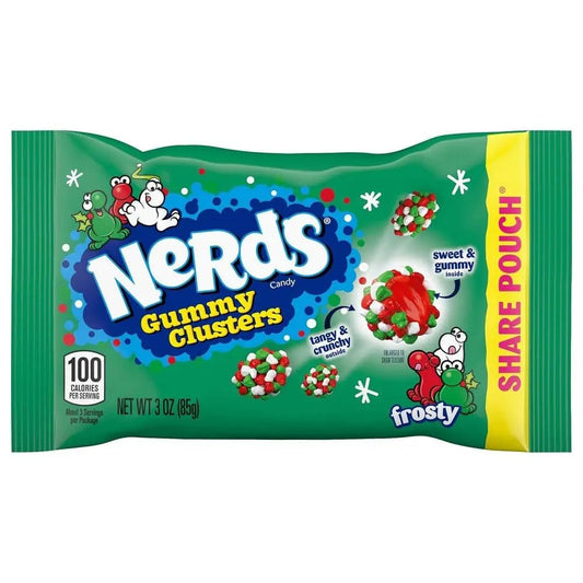 Nerds Gummy Clusters Fagyos Megosztó Tasak 85g - OhMyCandyBox