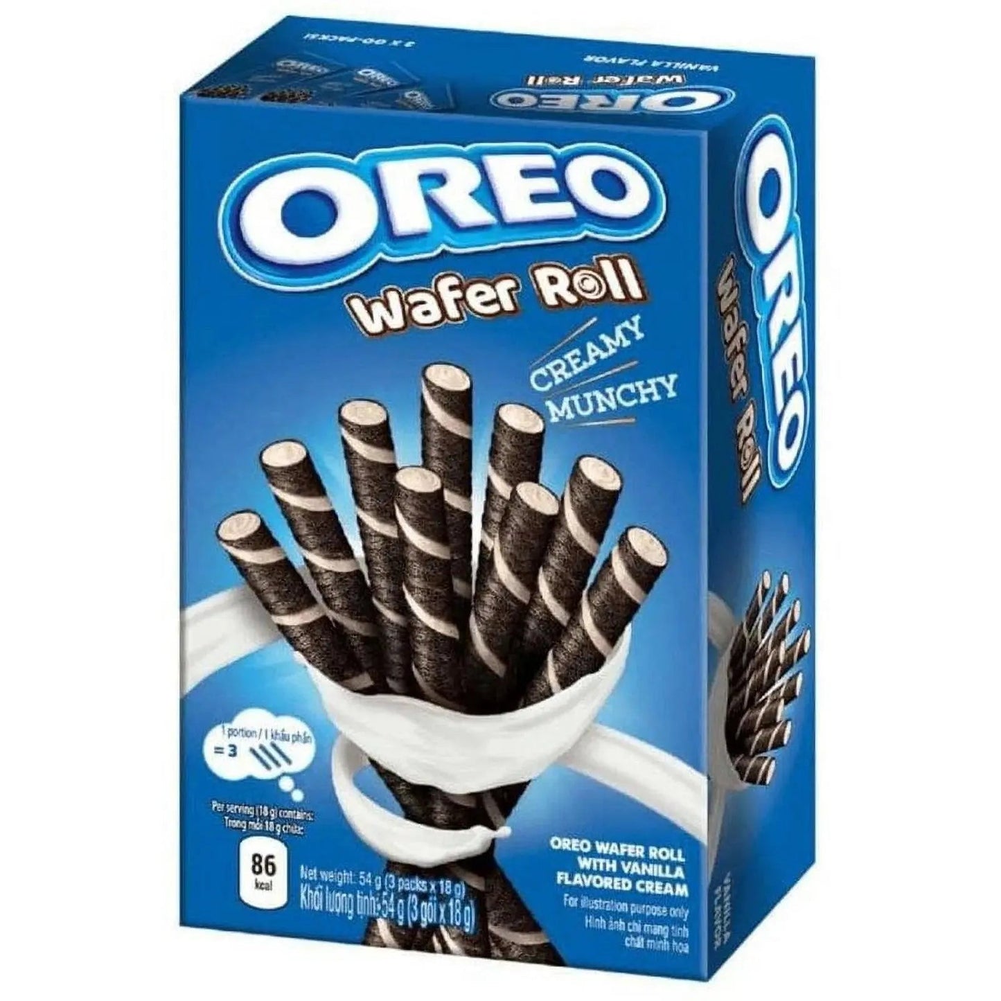 Oreo Wafer Roll Vanília 54g (Sérült csomagolás) - OhMyCandyBox