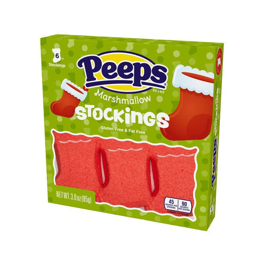 Peeps Marshmallow Stockings 6 Pack 85g - OhMyCandyBox