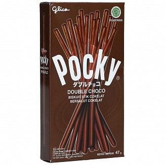 Pocky Dupla Csokoládé 47g - Amerikai édességek - OhMyCandyBox Magyarország