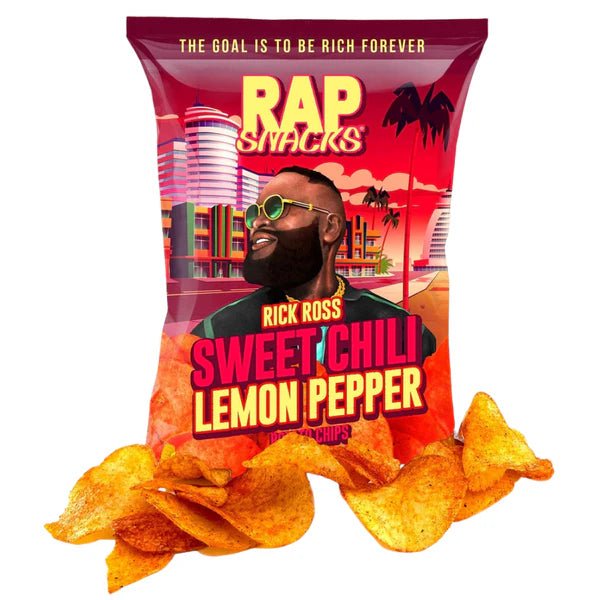 Rap Snacks Rick Ross Sweet Chilli Lemon Pepper 71g - OhMyCandyBox