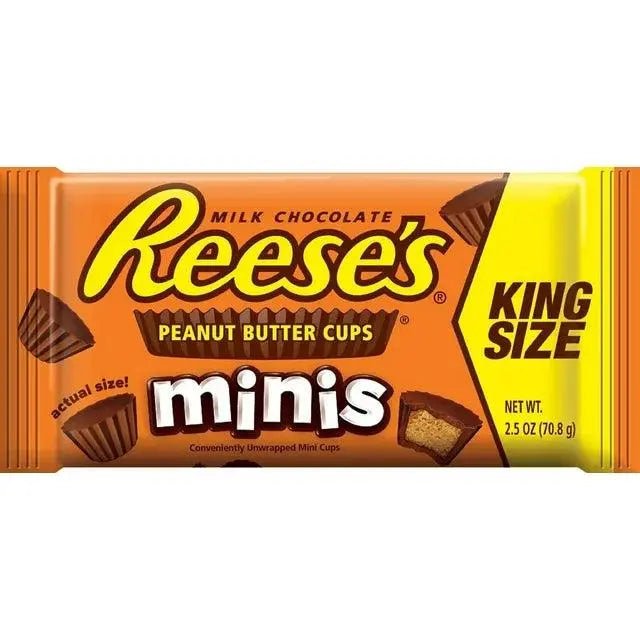 Reese's Mini Mogyoróvaj Kekszek Király Méret 70g - OhMyCandyBox